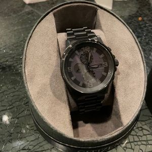 Citizen men’s black watch used in good condition